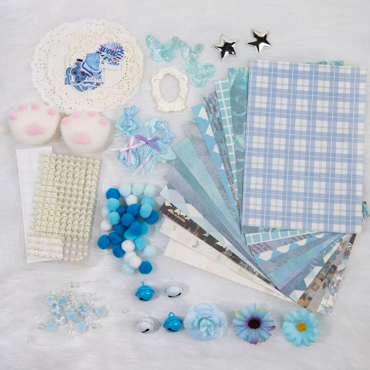 Fanolux ✦ Ita Bag Decoration Kit | Cute Anime Deco Set | Pastel Themes + Badge Board