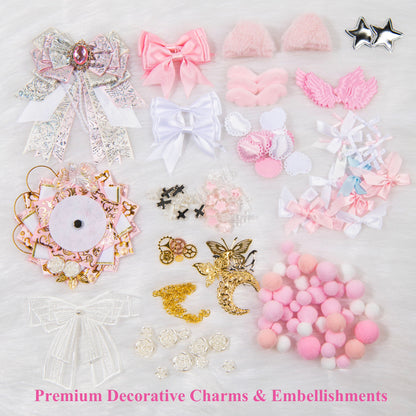 Fanolux ✦ Ita Bag Decoration Kit | Cute Anime Deco Set | Pastel Themes + Badge Board