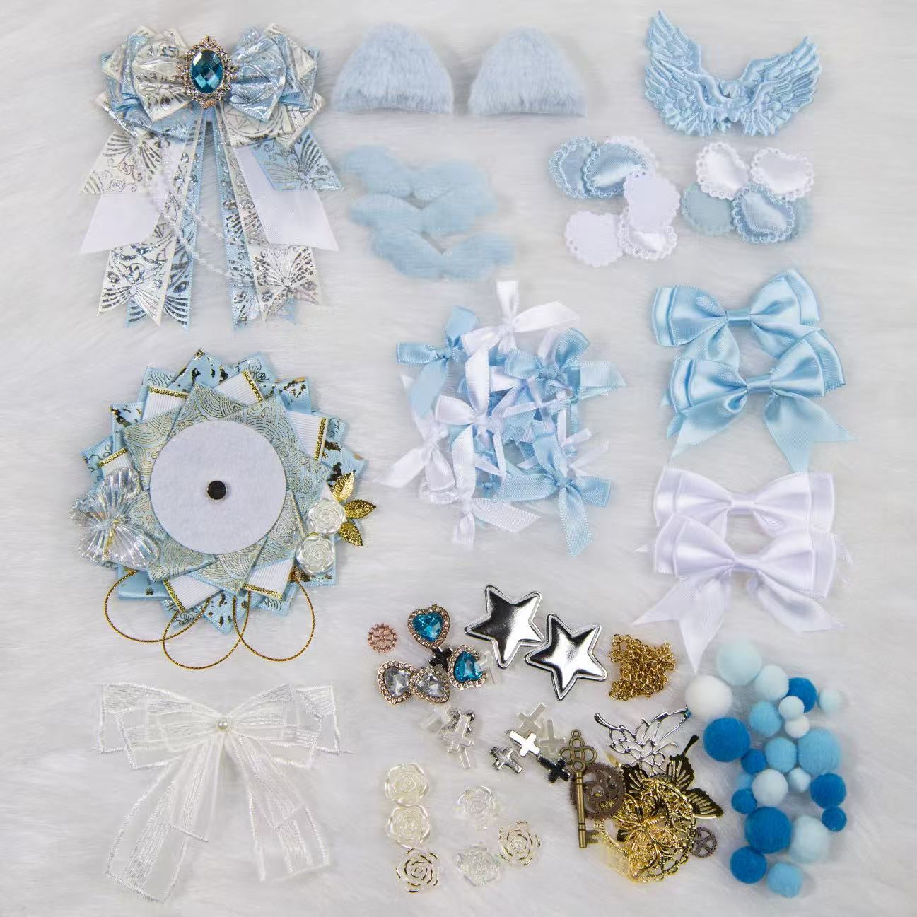 Fanolux ✦ Ita Bag Decoration Kit | Cute Anime Deco Set | Pastel Themes + Badge Board