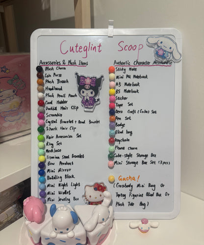 Fanolux ✦ Cuteglint Mystery Scoop | Cute Plushies, Stationery & Accessories | Early Bird $10 OFF